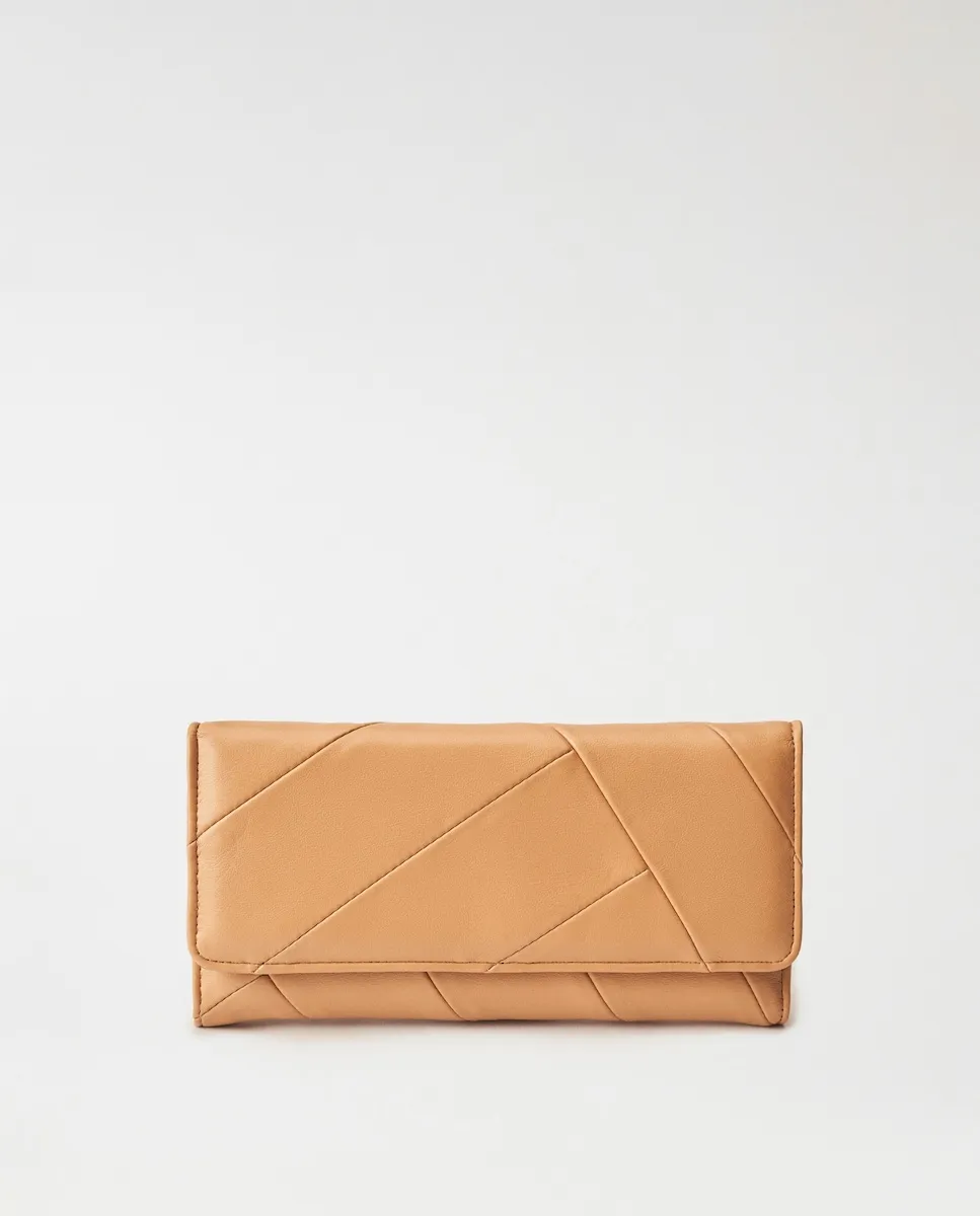 

Женский кошелек цвета верблюжьей шерсти с эффектом кожи Salsa Jeans