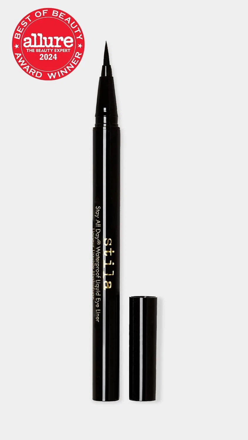 Подводка для глаз Stila Stay All Day Waterproof Liquid Eye Liner, жидкая, черный, 1 шт. — фото 2