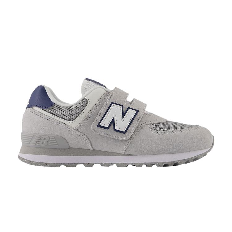 

Кроссовки New Balance 574 Hook & Loop Little Kid 'Brighton Grey Navy', серый