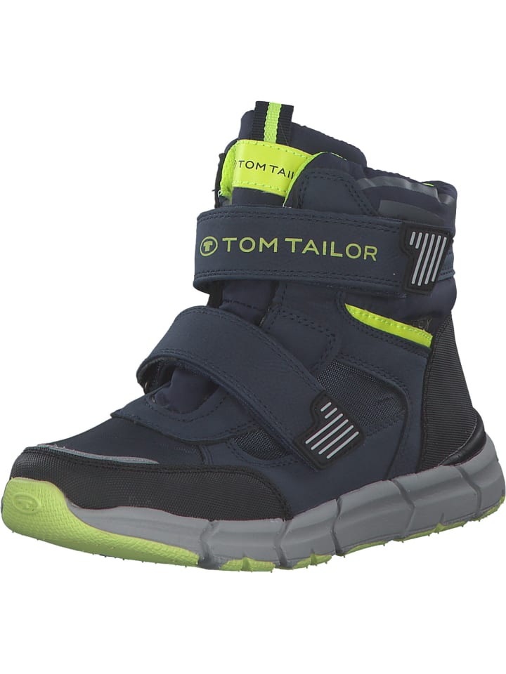 

Сапоги Tom Tailor, цвет denim-lime