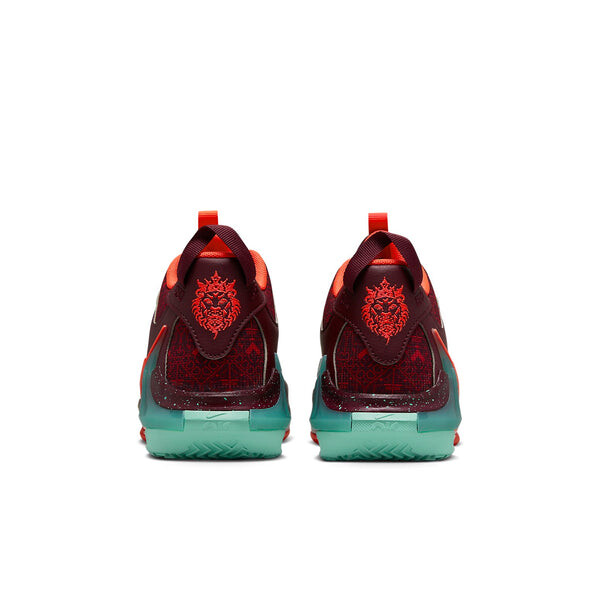 Кроссовки lebron witness 7 se Nike, красный — фото 4