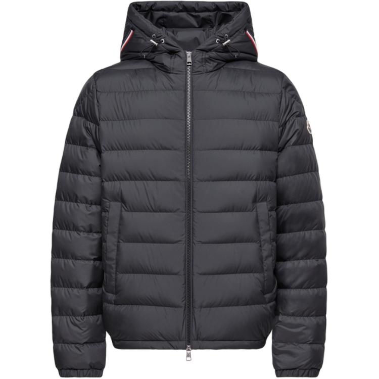 

Утепленная куртка с капюшоном Moncler, черный