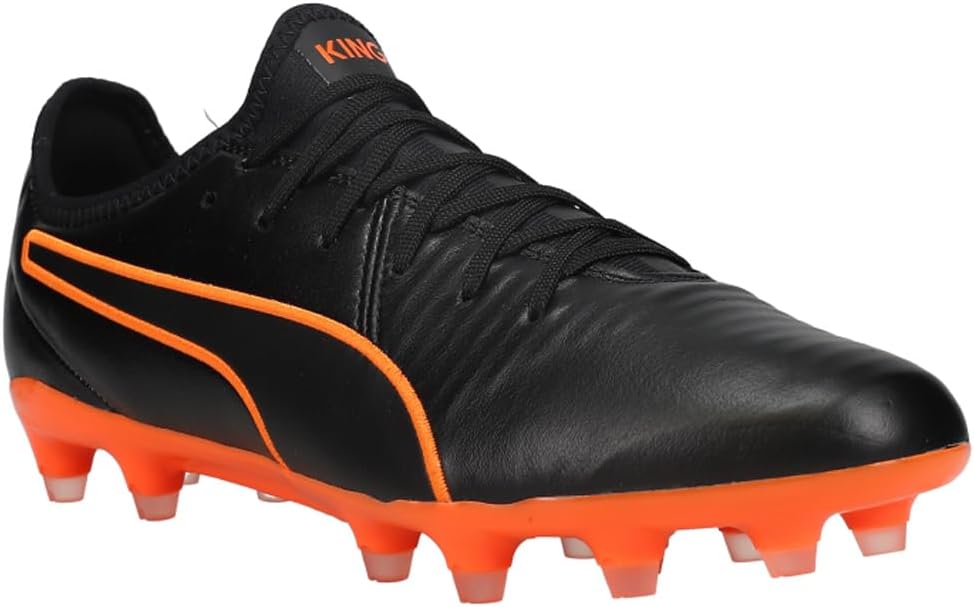 Футбольные бутсы PUMA King Pro FG для мужчин, черный — фото 3