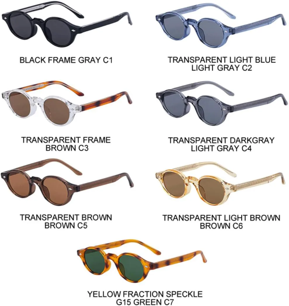 

Модные солнцезащитные очки для женщин, ультралегкие, круглые, в маленькой оправе, для использования на открытом воздухе, ультрафиолетовые VFDHN, C3clear Tea