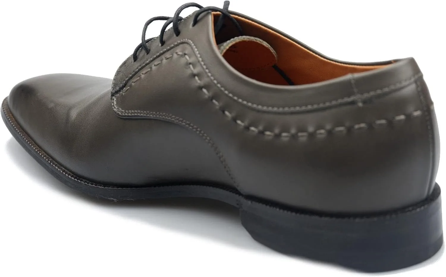 Мужские кожаные туфли Clarks Fair Latte, серый — фото 3