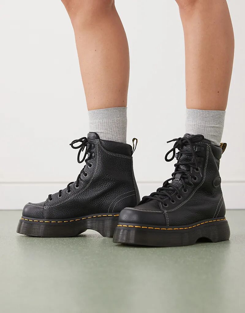 Ботинки Dr Martens Buzz 8i 8 Eye черного цвета