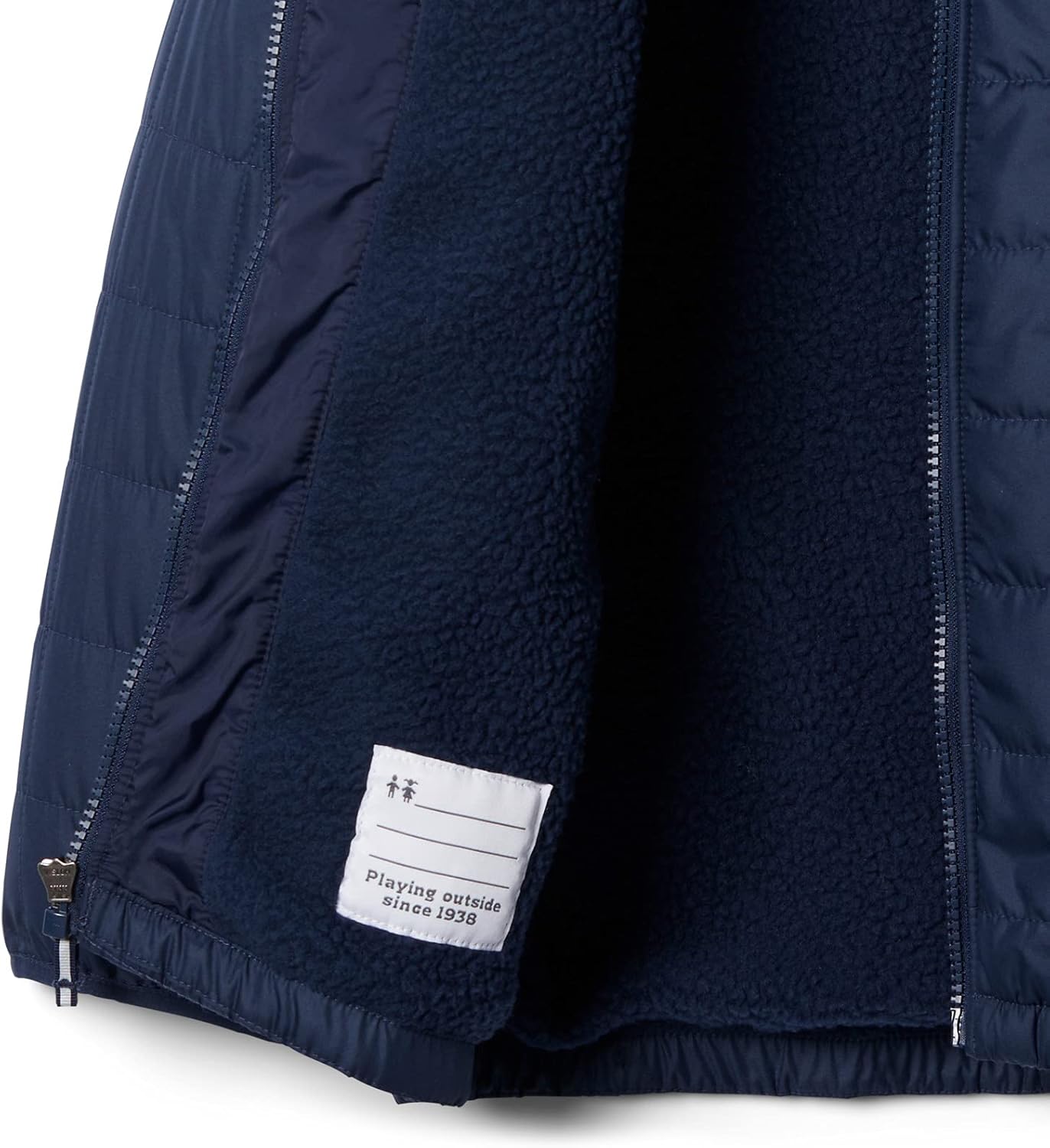 Columbia мальчиковская куртка Rugged Ridge II с подкладкой из шерпы, Collegiate Navy — фото 3