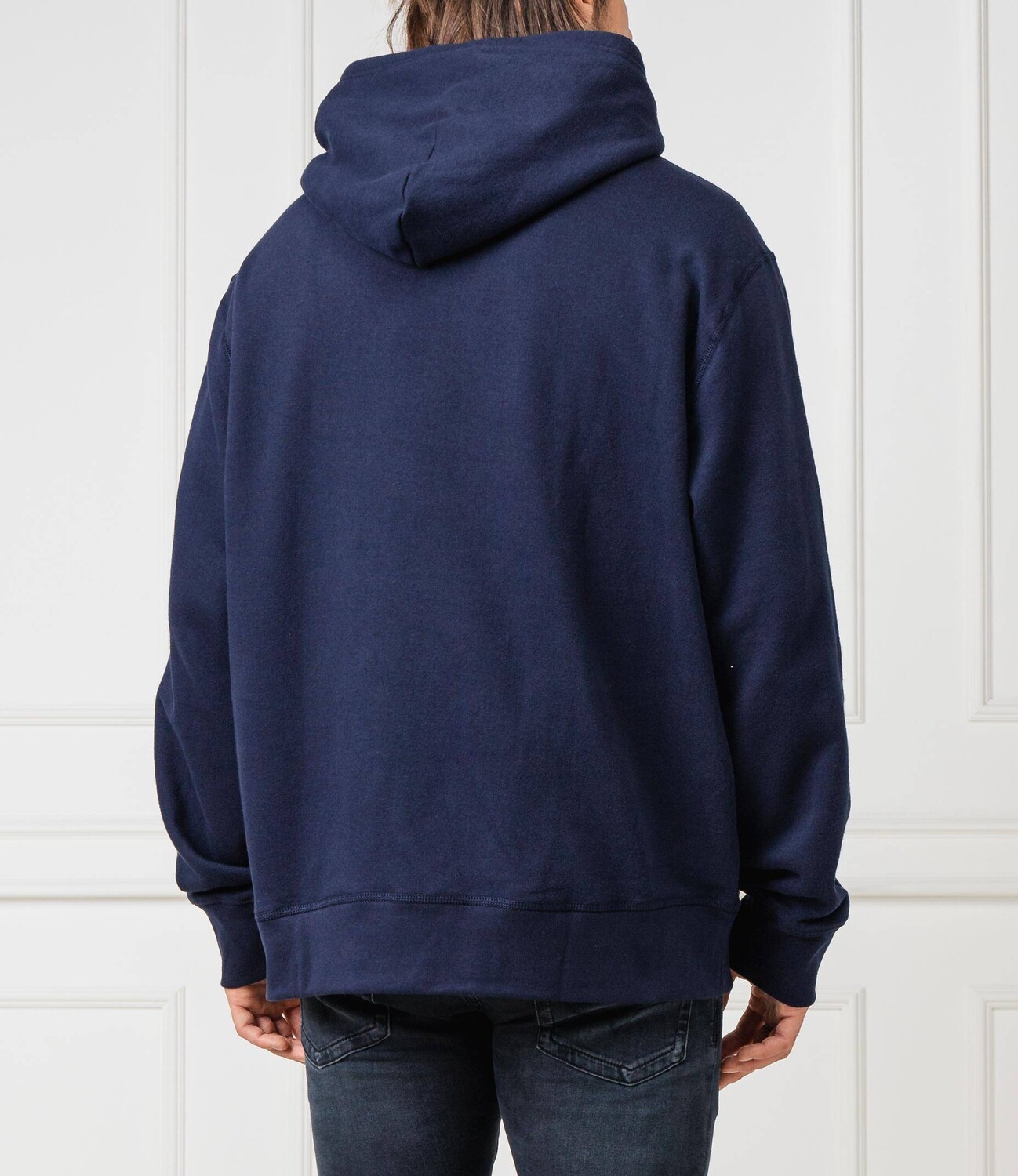 Толстовка POLO RALPH LAUREN lspohood m2 regular fit, темно-синий — фото 4