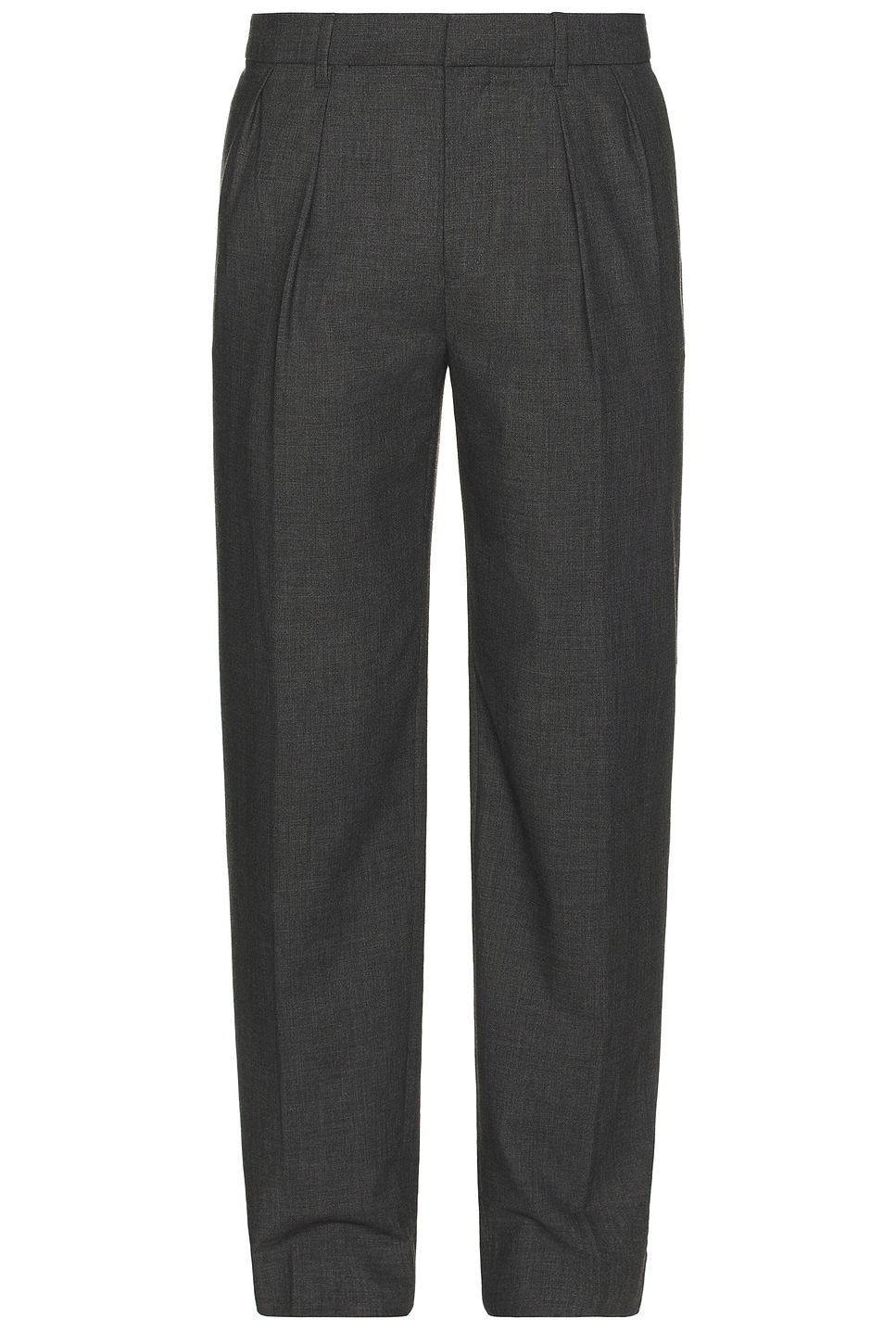 

Плиссированные шерстяные брюки Club Monaco, цвет Grey Glen Plaid