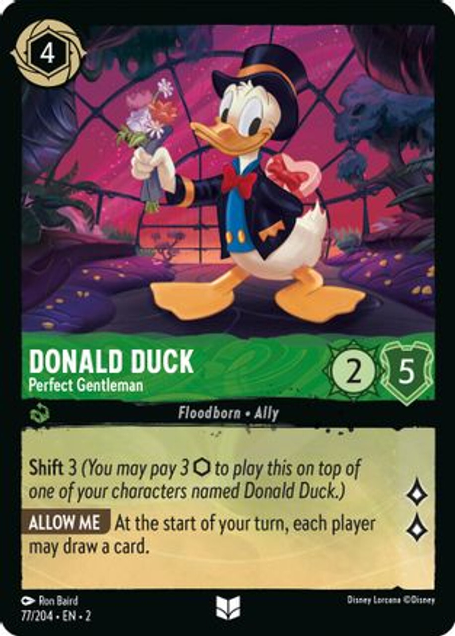 

Карточная игра Donald Duck - Perfect Gentleman (77/204) - Rise of the Floodborn