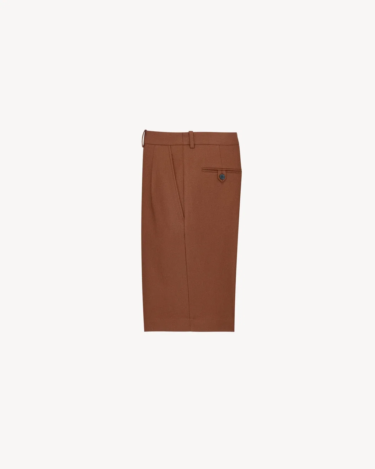Бермуды из кашемира Saint Laurent, коричневый — фото 2