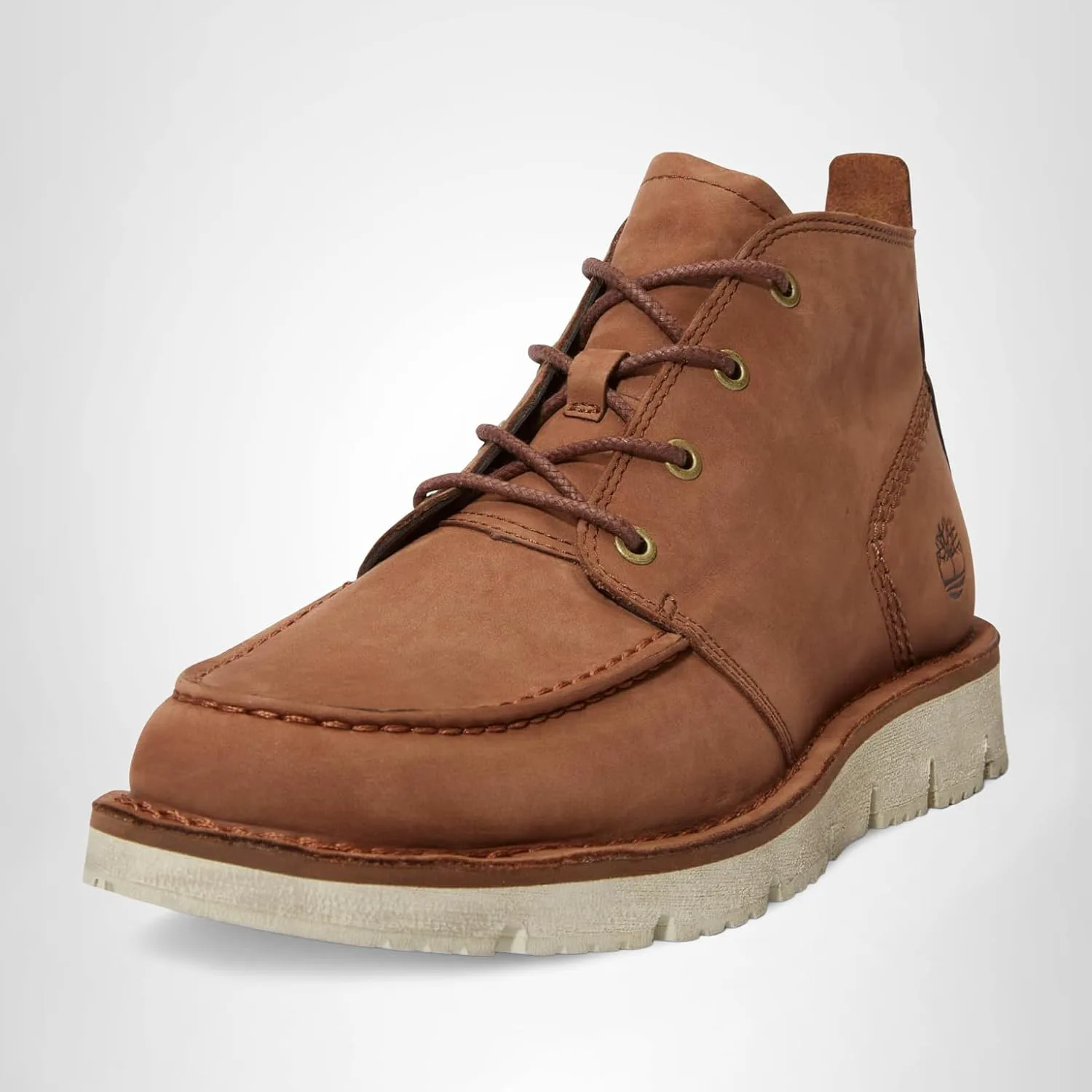 Мужские ботинки Timberland Westmore с швом-мокасиной, коричневый — фото 2