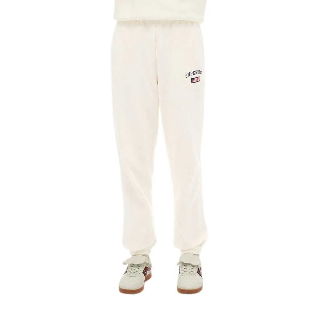 

Джоггеры Superdry Ath Ess Boyfriend, белый