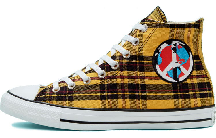 

Кеды Chuck Taylor All Star Converse High 'Plaid Pack - World Peace'