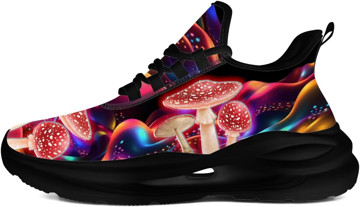 

Беговые кроссовки Mushroom для женщин и мужчин, спортивные теннисные и прогулочные кеды Generic, 3101 Multicolor Mushroom