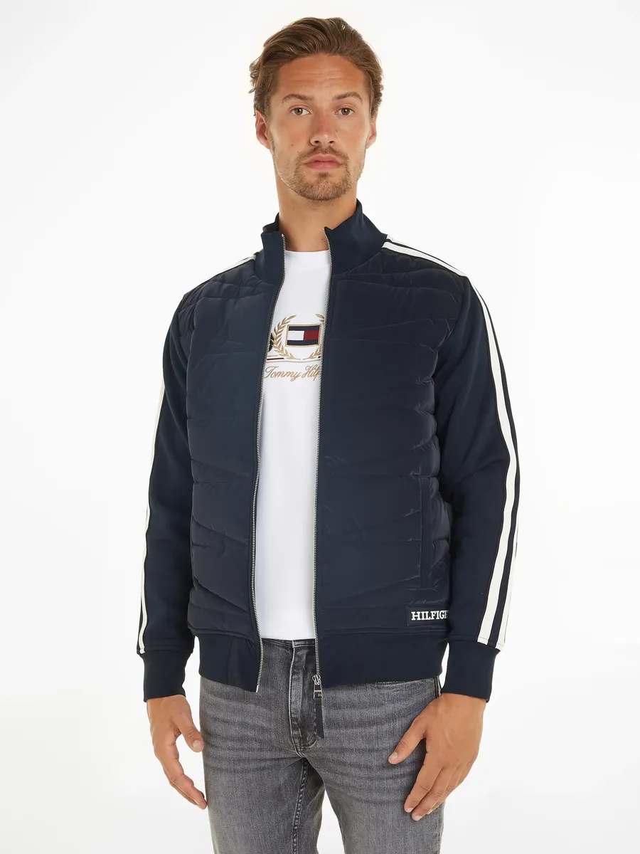 

Толстовка Tommy Hilfiger "MONOTYPE MIX MEDIA JACKET", цвет Desert Sky