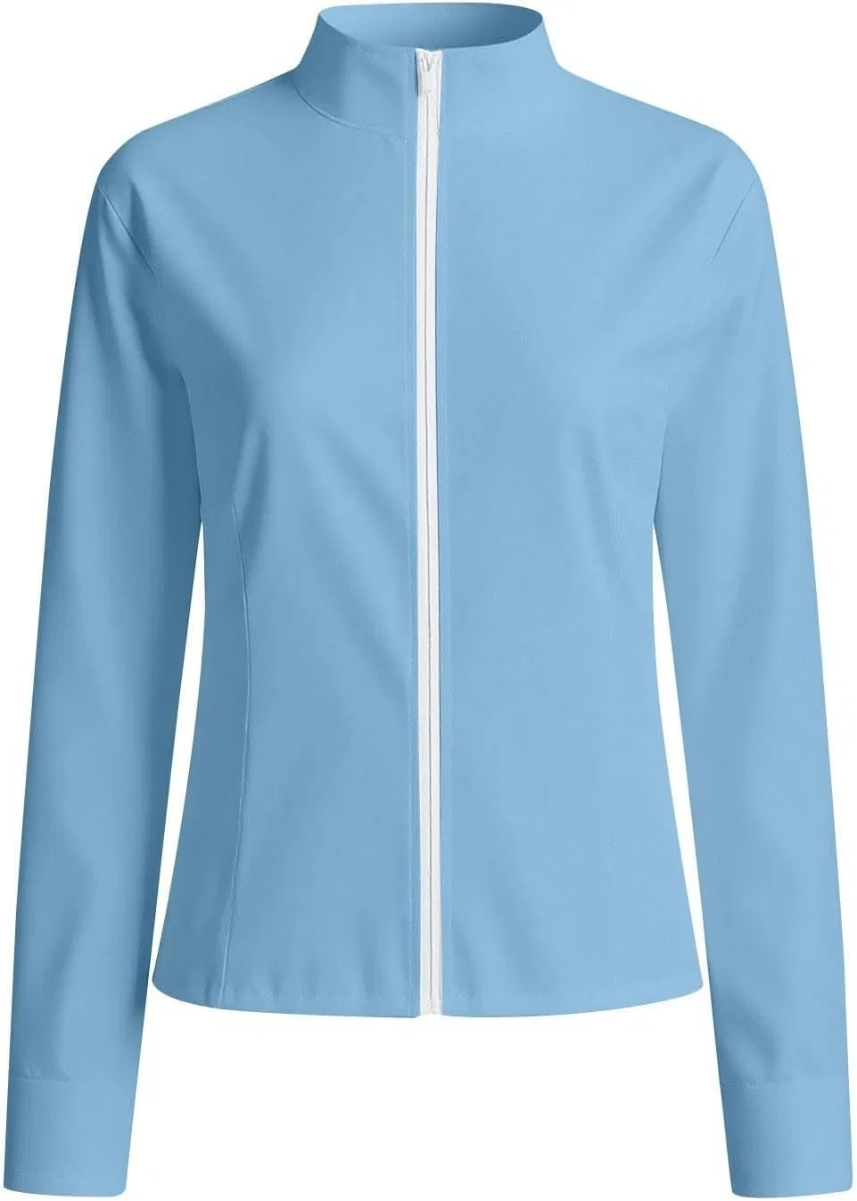 Женская куртка с длинным рукавом, UPF 50+, Light Blue — фото 4