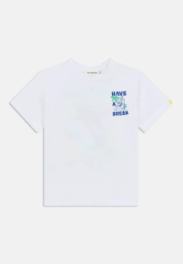Футболка с короткими рукавами и принтом Billieblush, White