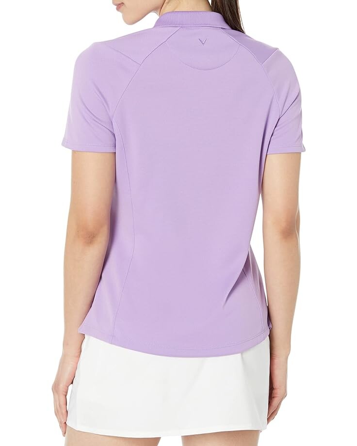 

Поло Callaway SWING TECH Solid Knit Polo, цвет English Lavender