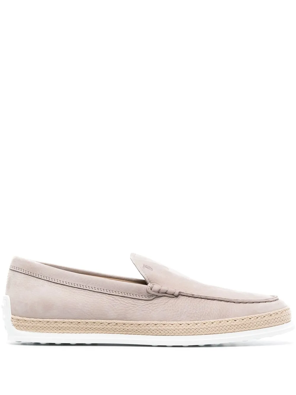 

Замшевые лоферы TOD'S, нейтральный