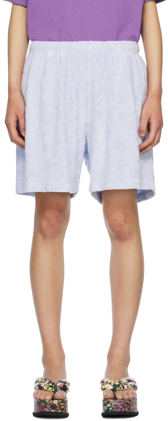 

Синие шорты на завязках Acne Studios