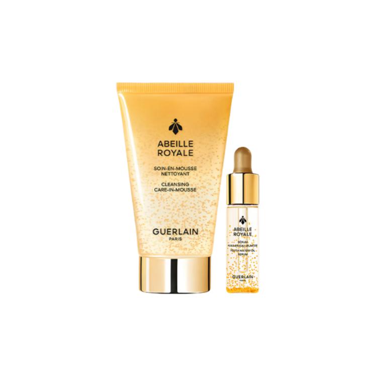 

Jiaolan Emperor Bee Radiance Essence Cleanser набор пробников для ухода за кожей увлажняющее очищение 5мл+40мл GUERLAIN