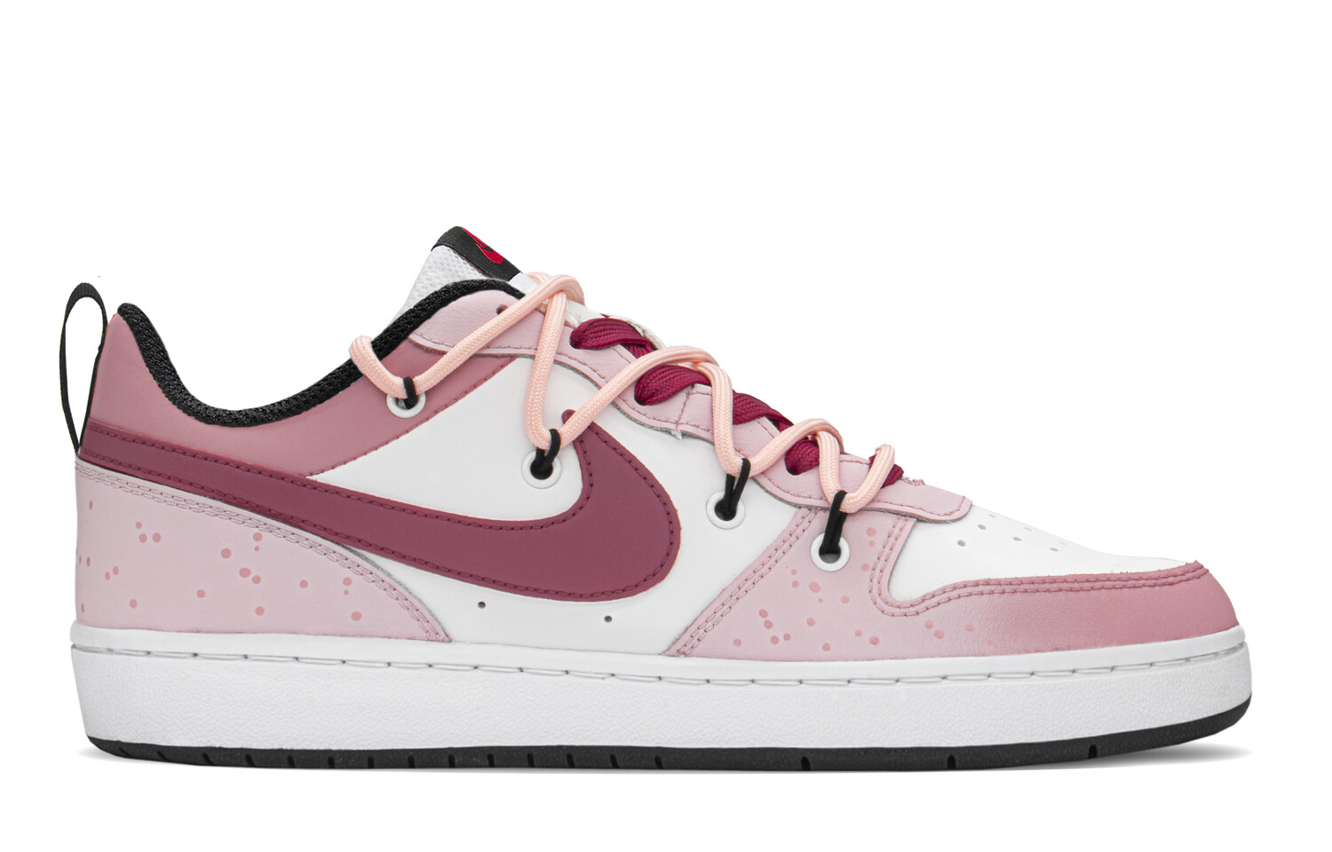 

Кроссовки Nike Court Borough Series Skateboard Shoes Women's Low-Top White Pink