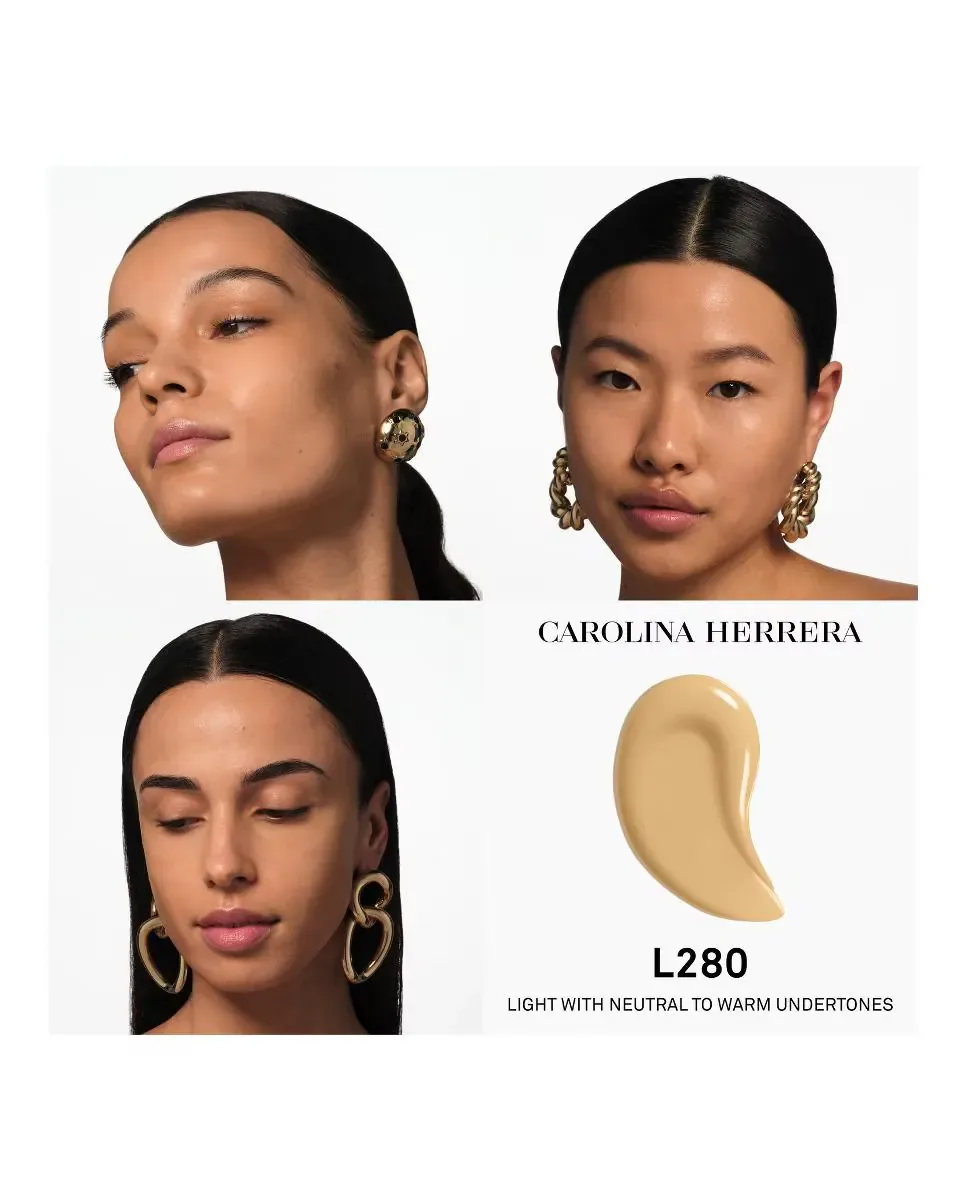 Тональная основа Nude Couture Triple Moisture Serum от Carolina Herrera, L280 — фото 4
