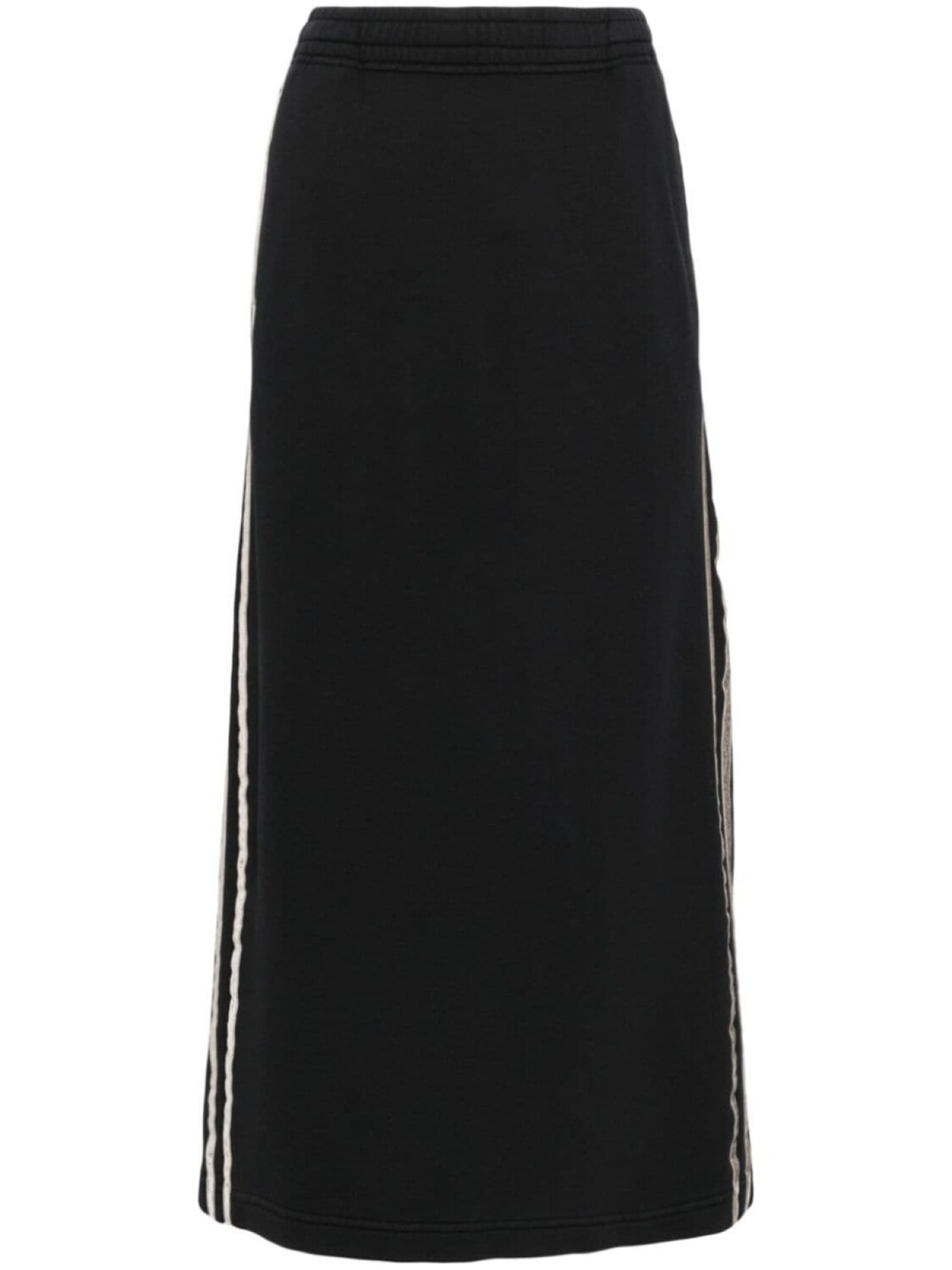 

JNBY полосатая юбка А-силуэта, черный