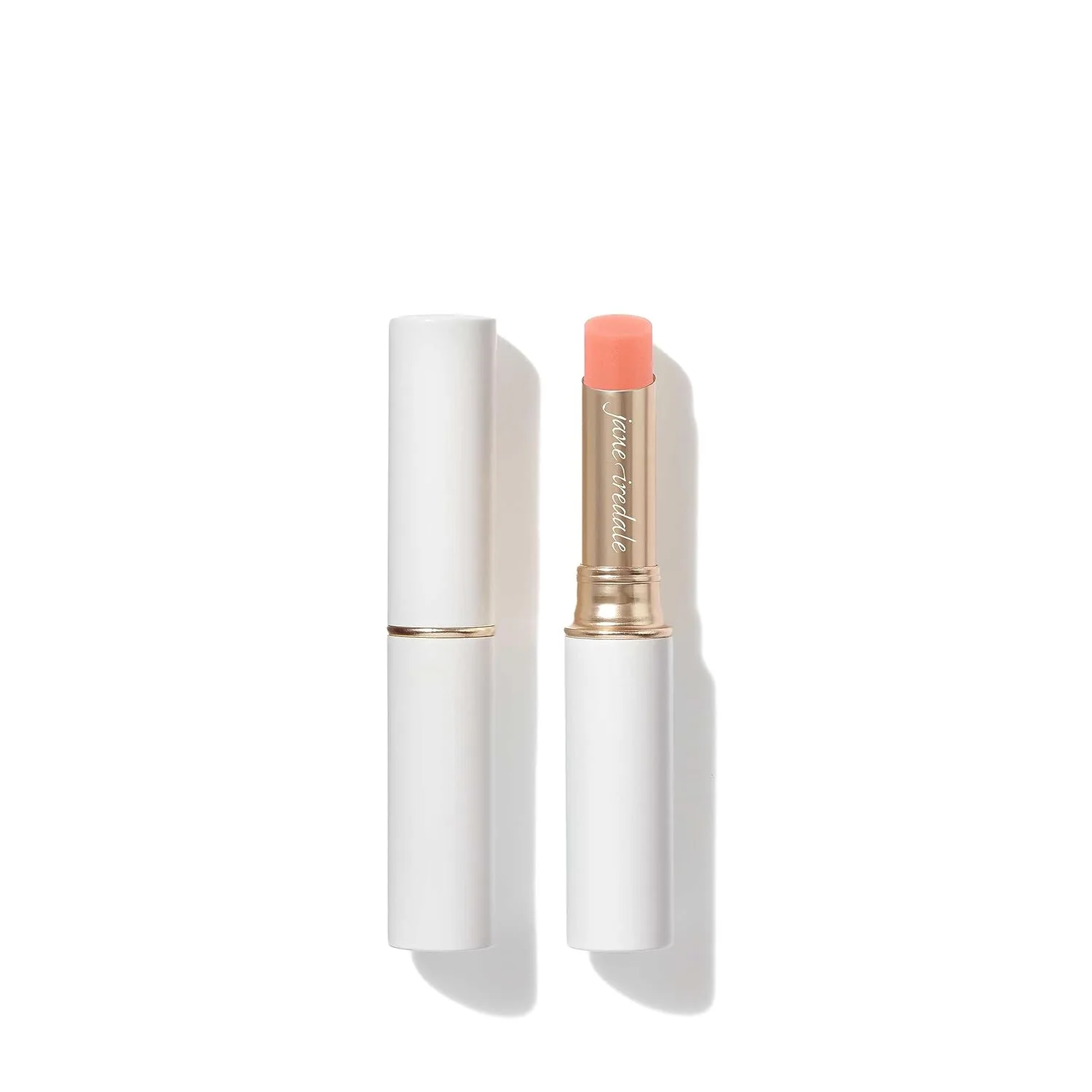Тинт для губ и щек Jane Iredale Just Kissed с pH-активированной формулой обеспечивает стойкий, индивидуальный цвет, содержит увлажняющие растительные масла и не тестируется на животных., Forever Pink