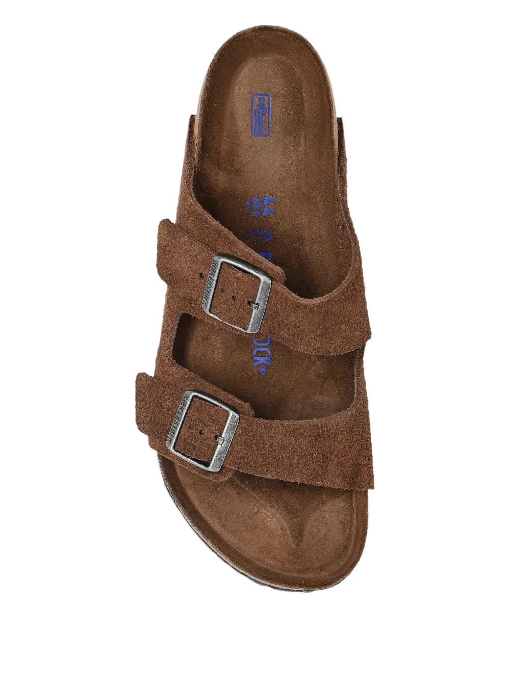 Сандалии Arizona из замши Birkenstock, коричневый — фото 4