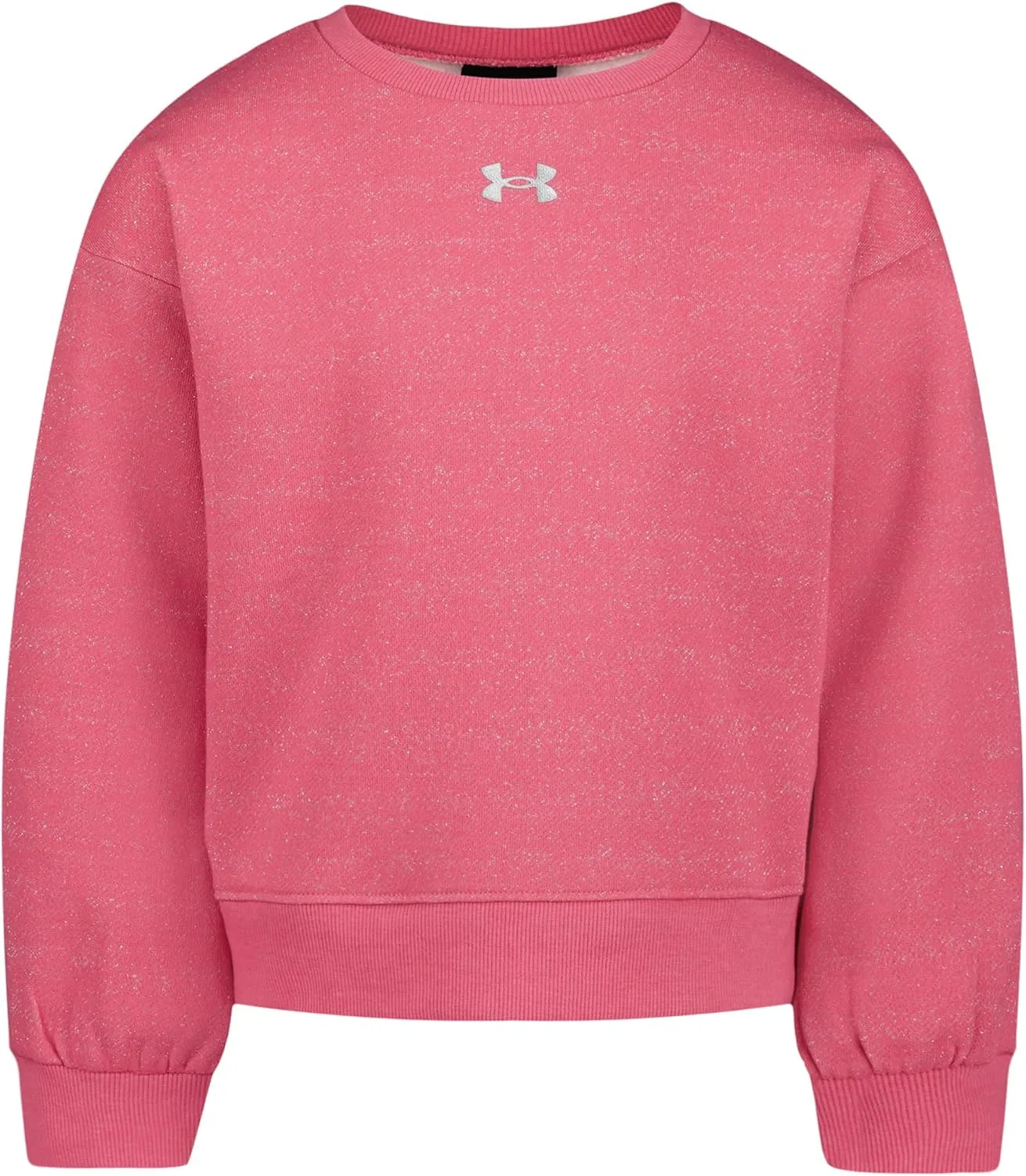 Детская толстовка на молнии Under Armour, Sparkle Super Pink