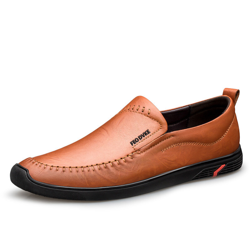 

Туфли мужские Men"s Casual Men Low-Top Feo Dvke, коричневый