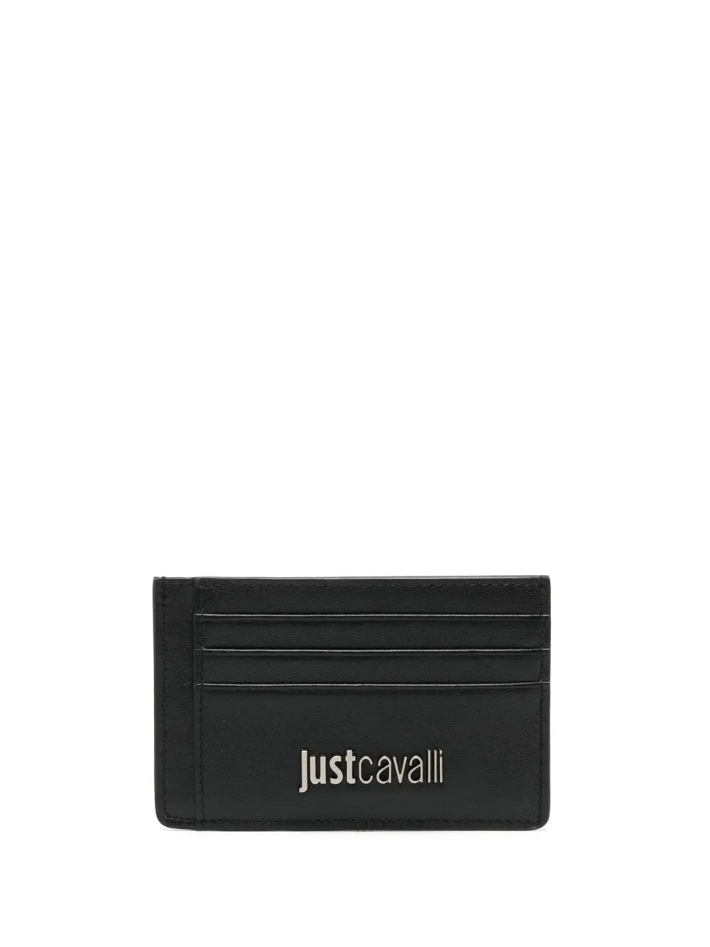 

Картхолдер с логотипом Just Cavalli, черный