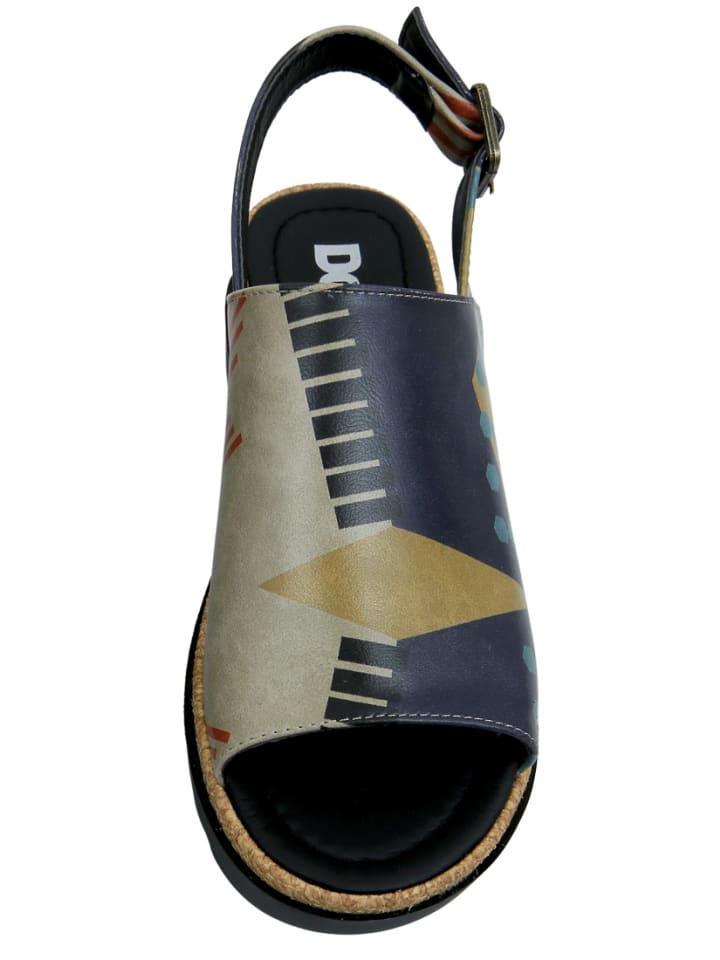 Сандалии на плоской подошве Dogo Gigi Sandalen - Bring Your Colours to Life, синий — фото 4