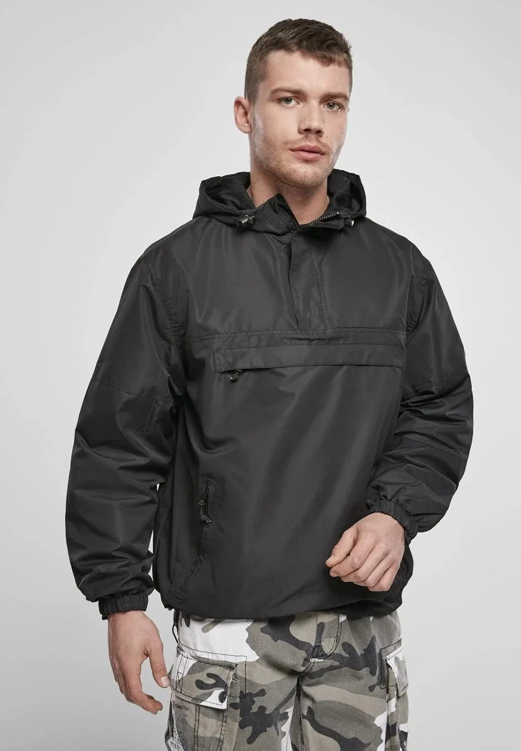 Ветровка мужская Brandit Summer Windbreaker, Darkcamo — фото 4