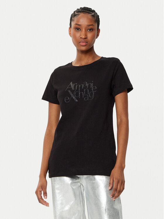 

Футболка обычного кроя XW000109 AF10359 UC001 Armani Exchange, черный