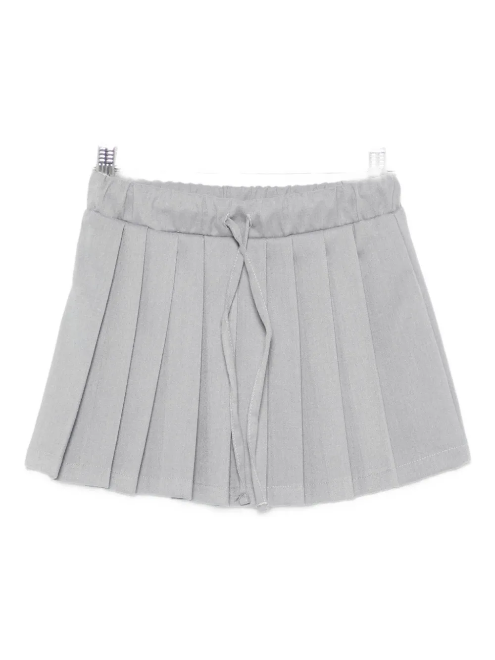 

Плиссированная повседневная юбка с кулиской Miss Grant Kids, серый