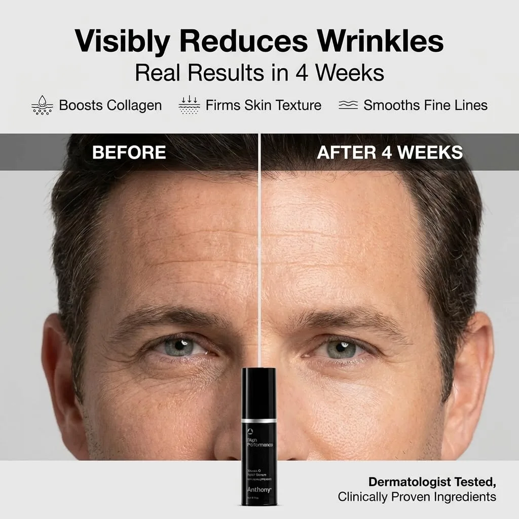 Сыворотка Anthony — High Performance Vitamin C Cream Treatment, антивозрастная для лица с полипептидами и, 30 мл — фото 2