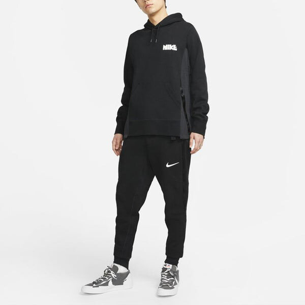 Штаны x sacai спортивные штаны Nike, черный — фото 3