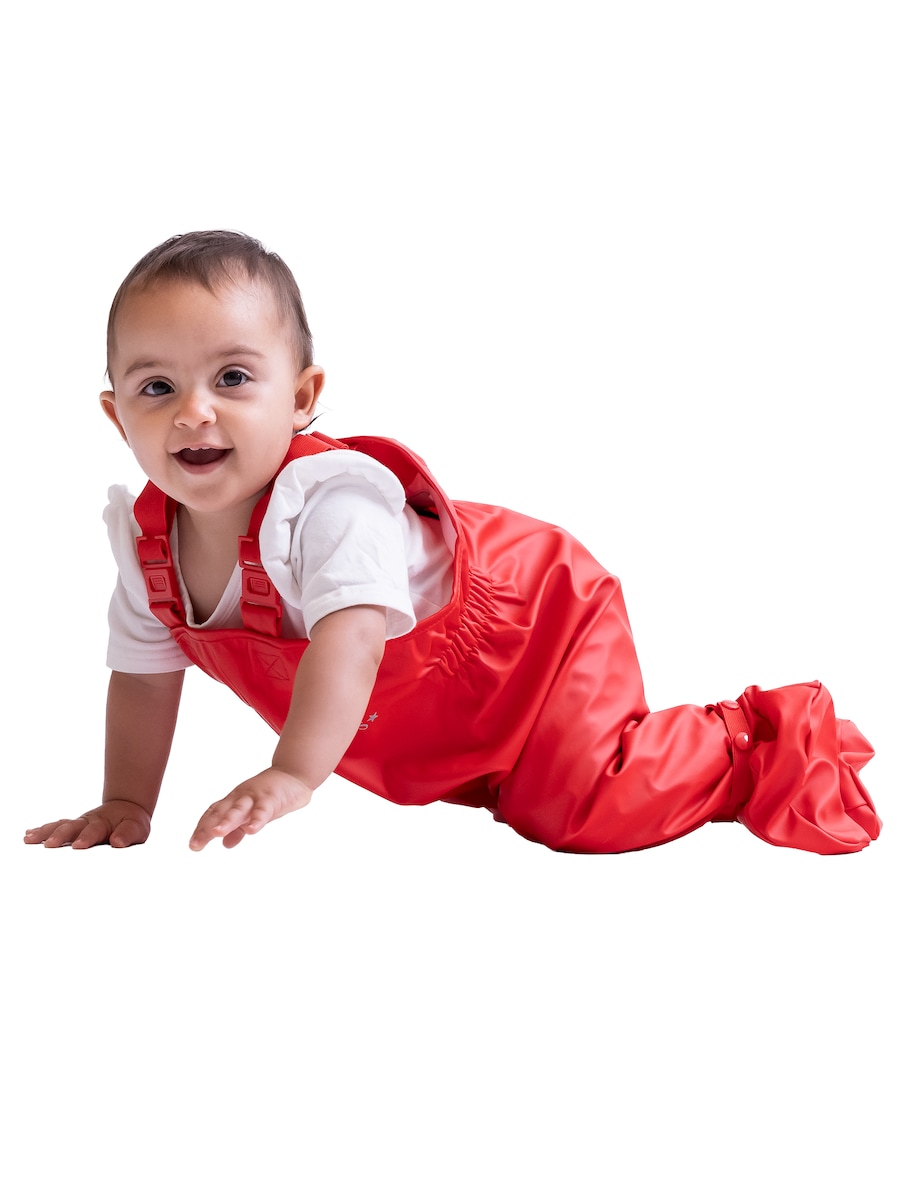 Свободные спортивные брюки BMS BabyBuddy, ярко-красный — фото 2