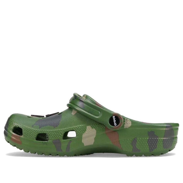 

Кроссовки classic clogs 'daily paper' Crocs, зеленый