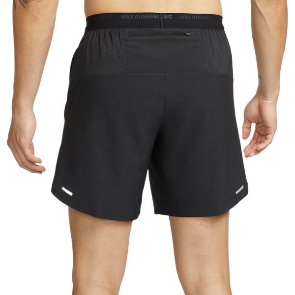 Шорты dri-fit solid color logo printing straight quick dry breathable sports shorts black Nike, мультиколор — фото 3
