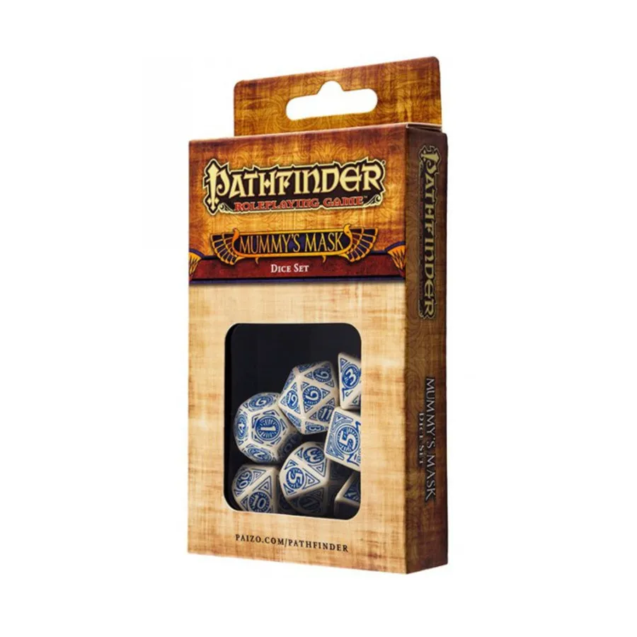 

Полимерный набор «Маска мумии» (7), Pathfinder Dice