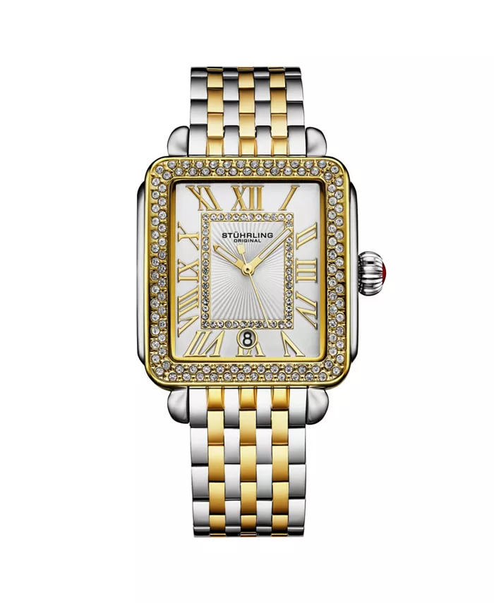 

VivreLuxe 34 мм прямоугольные женские кварцевые модные часы Stuhrling