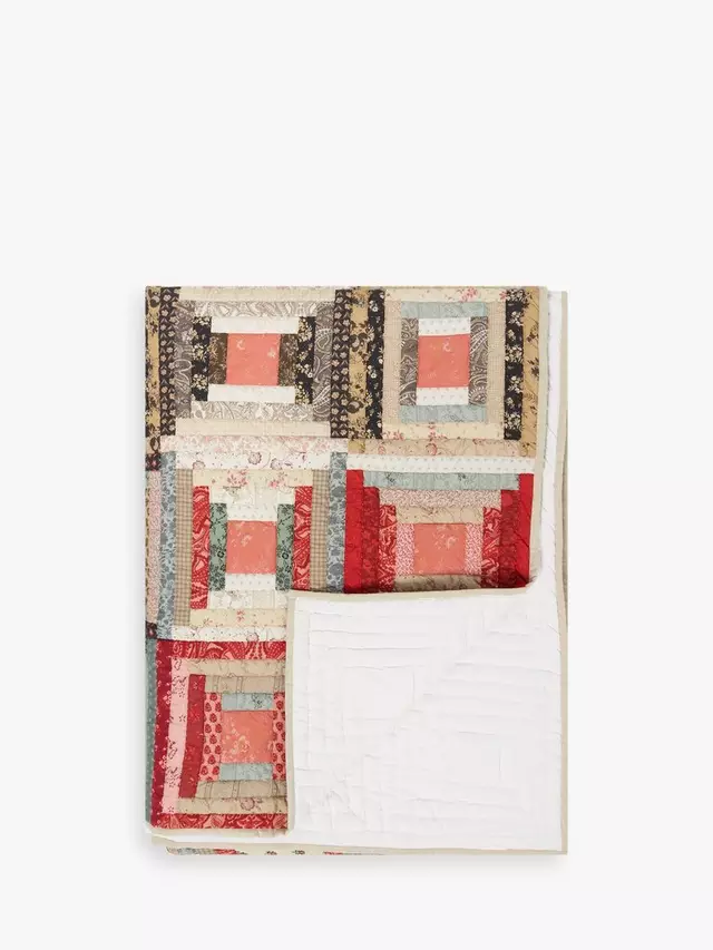 

Покрывало John Lewis Meribel Quilted Patchwork, разноцветный