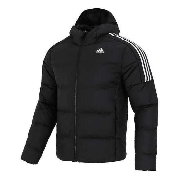 

Пуховик adidas Casual Sports hooded Stay Warm Down Jacket Black, черный