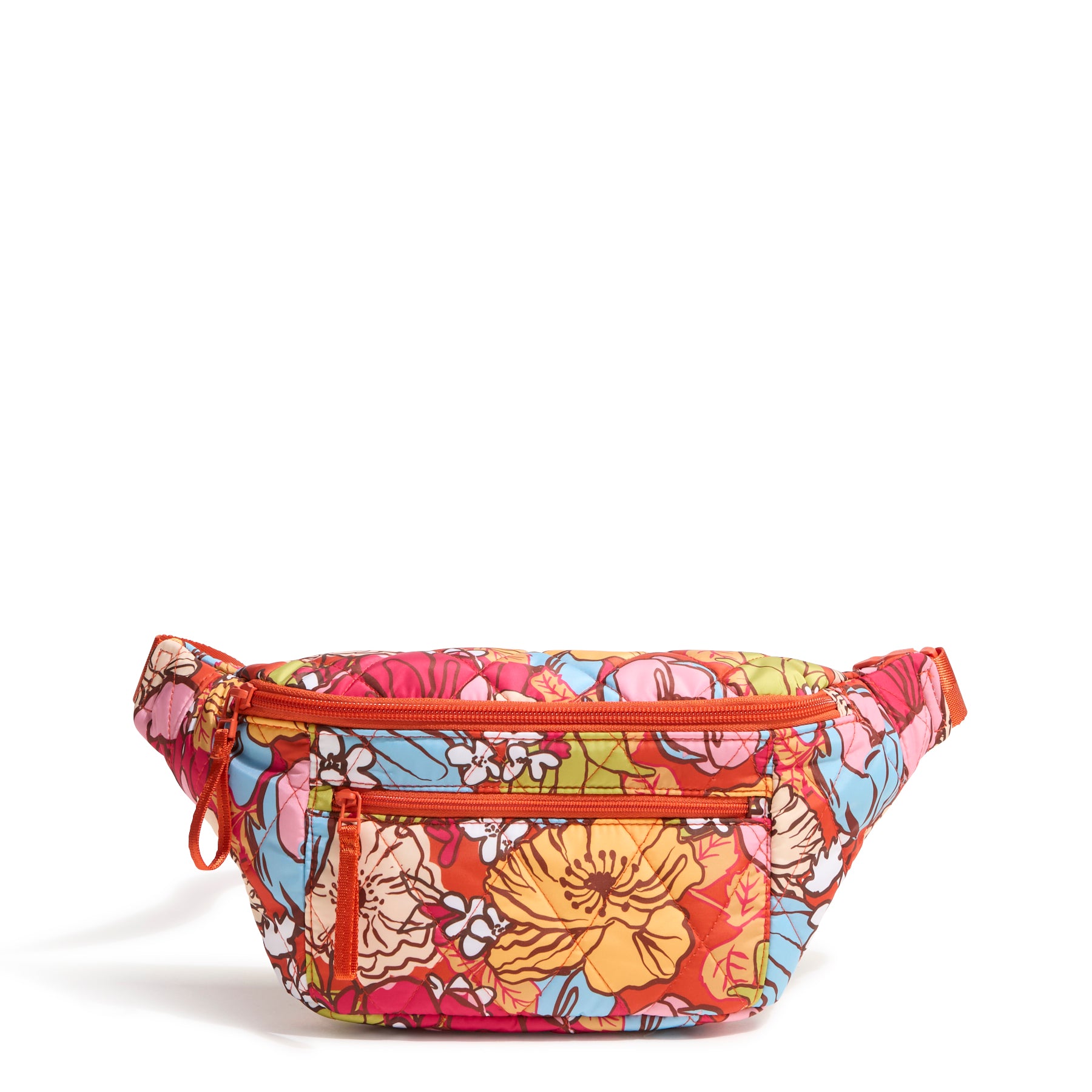 

Большая поясная сумка с длинным ремнем Vera Bradley, цвет midday garden
