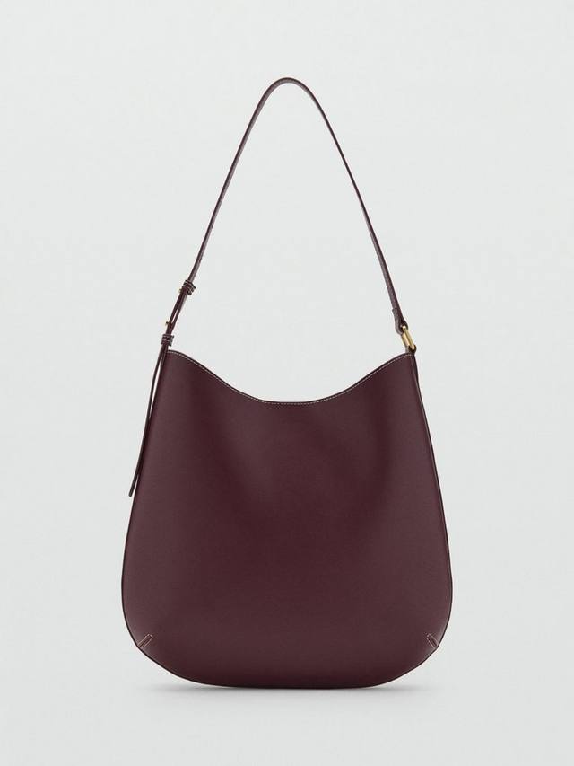 

Ромео большая наплечная сумка из искусственной кожи Mango, Dark Red