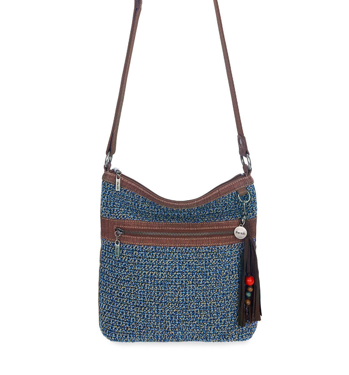 

Сумка через плечо женская The Sak, цвет hand crochet - denim static